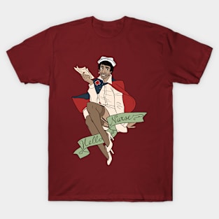 Hello Nurse Klinger T-Shirt